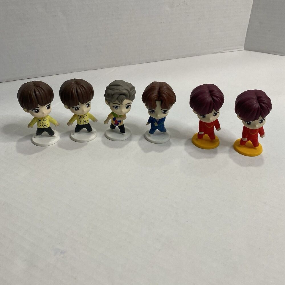 2025 McDonald's  TINY TAN x BTS Happy Meal Toy Lot Of 6